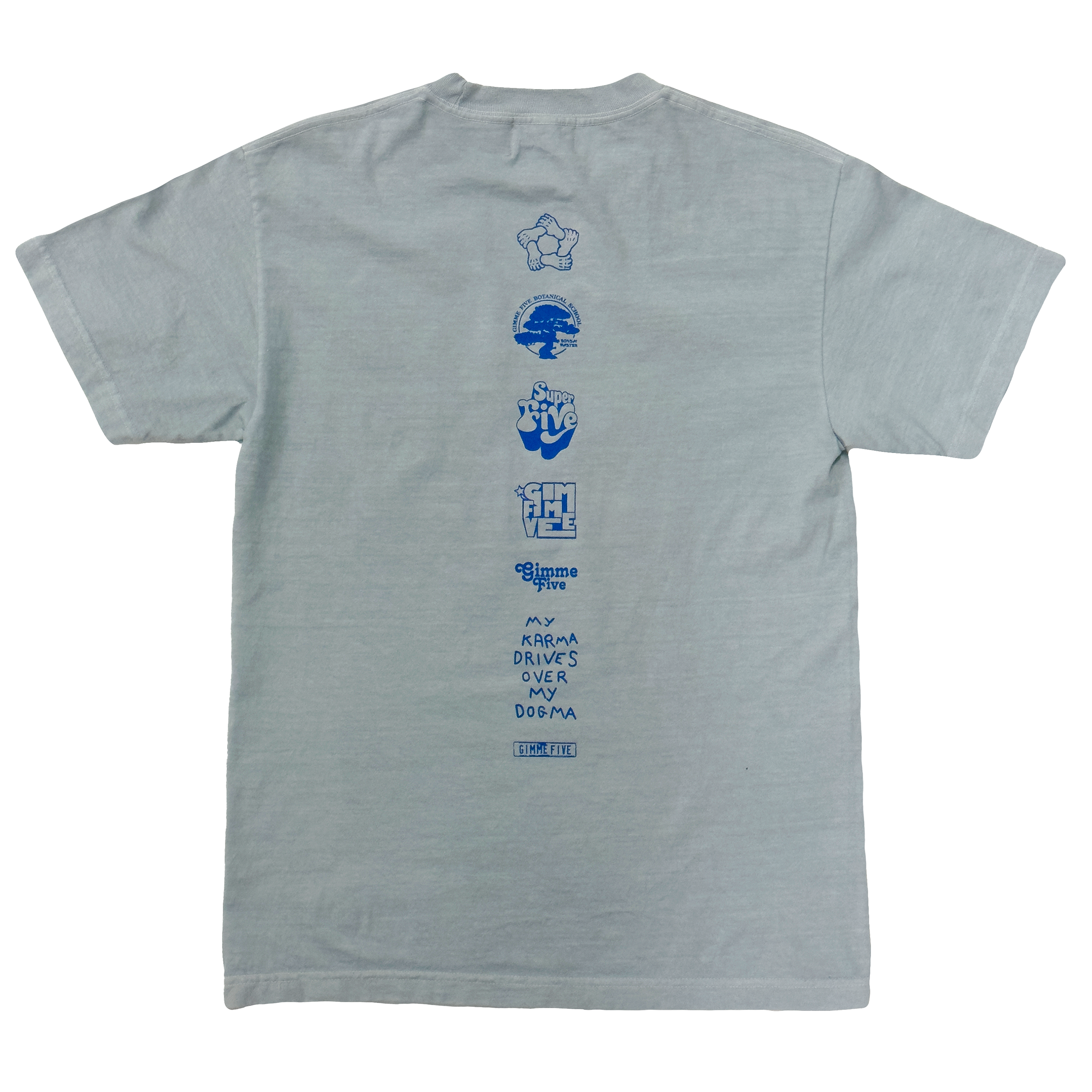【Gimme Five】Gimme 5 Grover Crew Gimme 5 Grover Tee (Grey) — Gimme Five